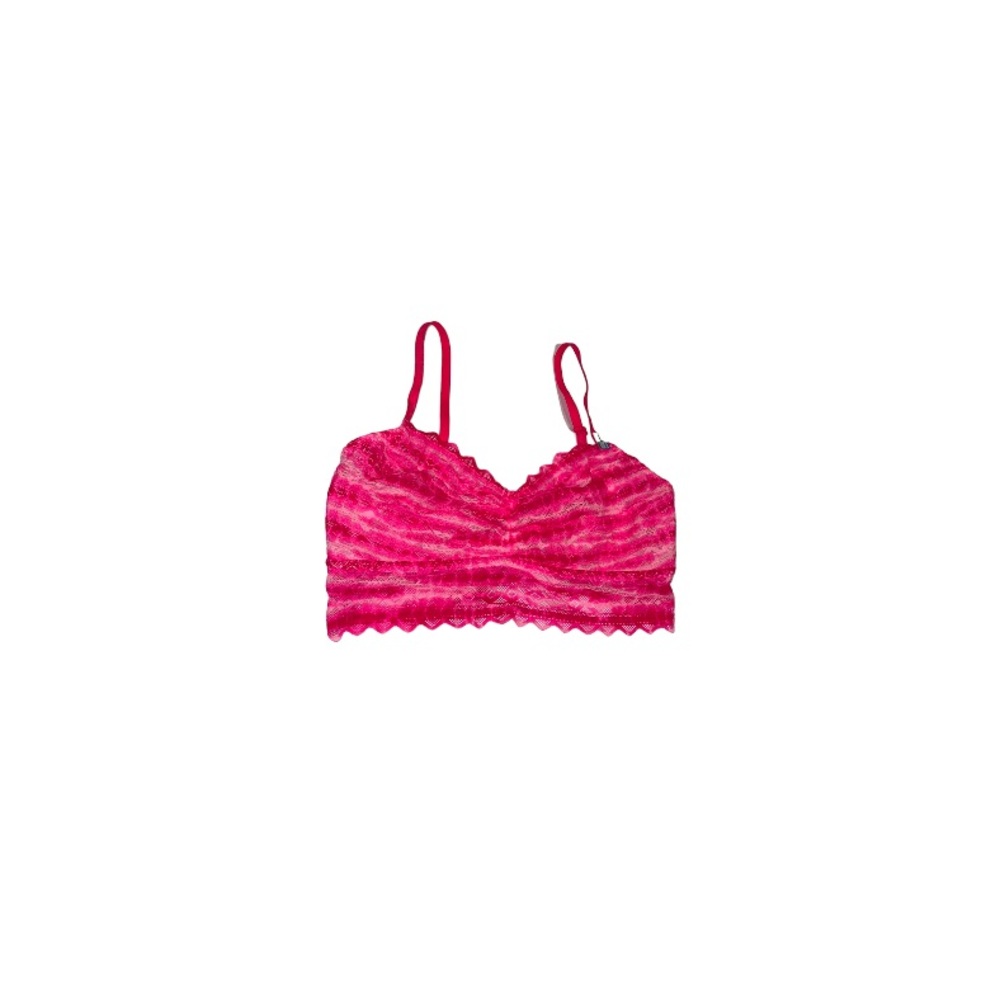 🆕 PINK Victoria’s Secret Fluorescent Lace Bralette - Women’s Size Large